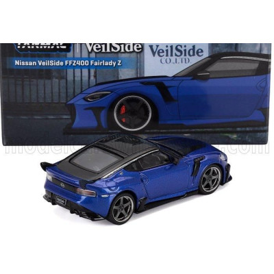 TARMAC MAZDA Z FFZ400 VEILSIDE COUPE 2024 - BLUE BLACK 1/64