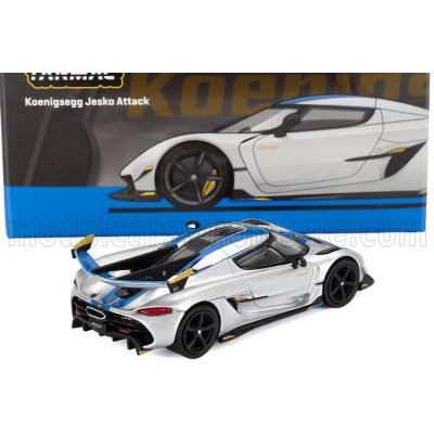 TARMAC KOENIGSEGG JESKO ATTACK 2024 - SILVER 1/64