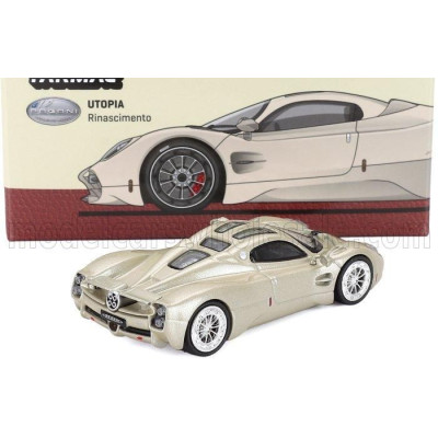 TARMAC PAGANI UTOPIA 2022 - GRIGIO RINASCIMENTO - LIGHT GREY 1/64
