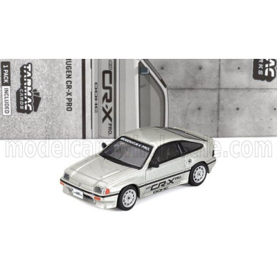 TARMAC HONDA CR-X PRO BALLADE SPORTS MUGEN 1984 - SILVER 1/64