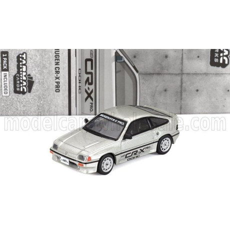 TARMAC HONDA CR-X PRO BALLADE SPORTS MUGEN 1984 - SILVER 1/64