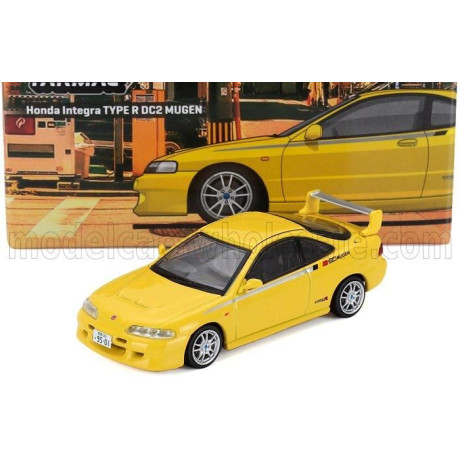 TARMAC HONDA INTEGRA TYPE-R (DC2) MUGEN 1997 - YELLOW 1/64