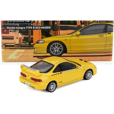TARMAC HONDA INTEGRA TYPE-R (DC2) MUGEN 1997 - YELLOW 1/64