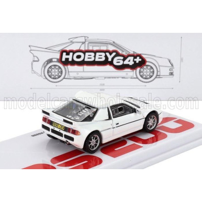TARMAC FORD ENGLAND RS200 1984 - WHITE 1/64