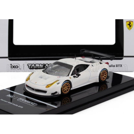 TARMAC FERRARI 458 ITALIA GT3 2011 - WHITE 1/64