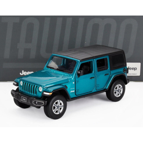 TAYUMO JEEP WRANGLER SAHARA HARD-TOP 2012 - BLUE BLACK 1/32