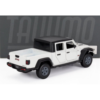 TAYUMO JEEP GLADIATOR PICK-UP 2020 - WHITE BLACK 1/32