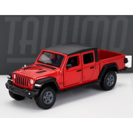 TAYUMO JEEP GLADIATOR PICK-UP 2020 - RED BLACK 1/32