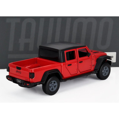 TAYUMO JEEP GLADIATOR PICK-UP 2020 - RED BLACK 1/32