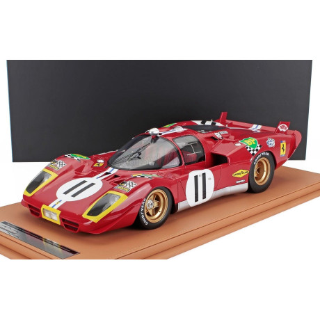 TECNOMODEL FERRARI 512S 5.0L V12 TEAM NORTH AMERICAN RACING N.A.R.T. N 11 4th 24h LE MANS 1970 SAM POSEY - RONNIE BUCKNUM - CON