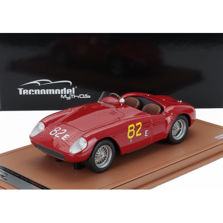 TECNOMODEL FERRARI 500 MONDIAL 3.0L SPIDER N 82e 6h TORREY PINES 1956 PHIL HILL - RICHIE GINTHER - RED 1/18