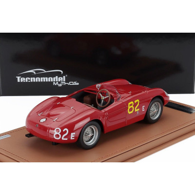 TECNOMODEL FERRARI 500 MONDIAL 3.0L SPIDER N 82e 6h TORREY PINES 1956 PHIL HILL - RICHIE GINTHER - RED 1/18