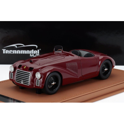 TECNOMODEL FERRARI 125S SPIDER PRESS OFFICINE FERRARI 1947 - ROSSO MUGELLO - RED 1/18