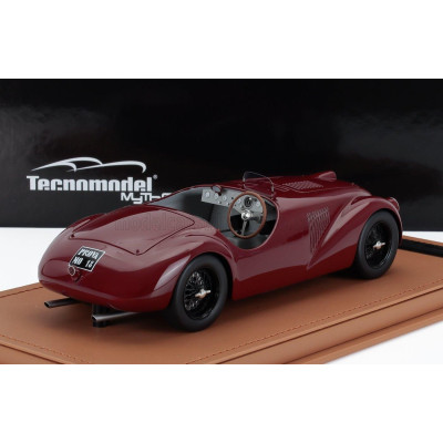 TECNOMODEL FERRARI 125S SPIDER PRESS OFFICINE FERRARI 1947 - ROSSO MUGELLO - RED 1/18
