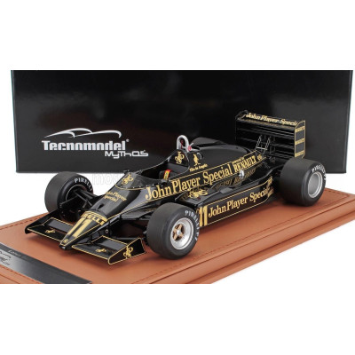 TECNOMODEL LOTUS F1  94T TEAM JPS N 11 DUTCH GP 1983 ELIO DE ANGELIS - BLACK GOLD 1/18