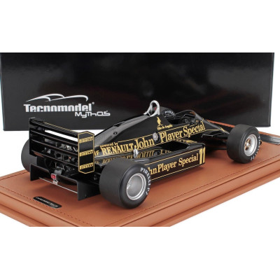 TECNOMODEL LOTUS F1  94T TEAM JPS N 11 DUTCH GP 1983 ELIO DE ANGELIS - BLACK GOLD 1/18