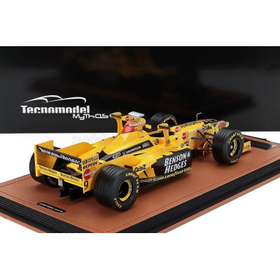 TECNOMODEL JORDAN F1  198 HONDA MF-301 HC N 9 IMOLA GP 1998 DAMON HILL - YELLOW BLACK 1/18