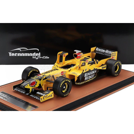 TECNOMODEL JORDAN F1  198 HONDA MF-301 HC N 10 IMOLA GP 1998 RALPH SCHUMACHER - YELLOW BLACK 1/18
