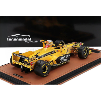 TECNOMODEL JORDAN F1  198 HONDA MF-301 HC N 10 IMOLA GP 1998 RALPH SCHUMACHER - YELLOW BLACK 1/18