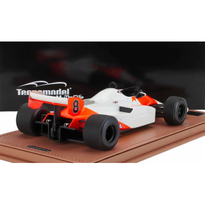 TECNOMODEL McLAREN F1  MP4/1C N 8 USA LONG BEACH GP 1983 NIKI LAUDA - WHITE RED 1/18