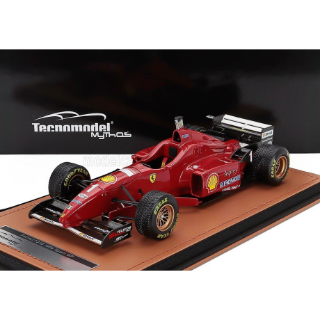 TECNOMODEL FERRARI F1  F310 N 1 SPANISH GP WITH RAIN TIRES 1996 MICHAEL SCHUMACHER - RED 1/18