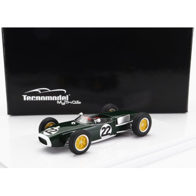 TECNOMODEL LOTUS F1  18 N 22 FRENCH GP 1960 R.FLOCKHART - GREEN 1/43