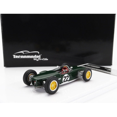 TECNOMODEL LOTUS F1  18 N 22 FRENCH GP 1960 R.FLOCKHART - GREEN 1/43