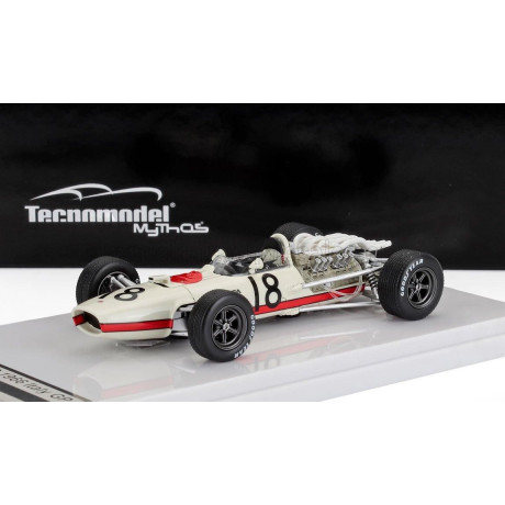 TECNOMODEL HONDA F1  RA273 N 18 ITALY GP 1966 RICHIE GINTHER - WHITE 1/43