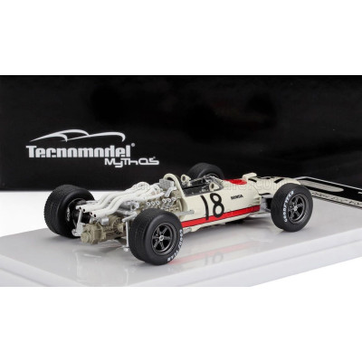TECNOMODEL HONDA F1  RA273 N 18 ITALY GP 1966 RICHIE GINTHER - WHITE 1/43