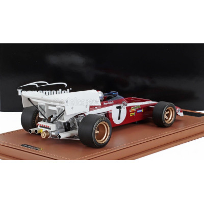 TECNOMODEL FERRARI F1  312B2 N 7 SOUTH AFRICAN GP (with pilot figure) 1971 MARIO ANDRETTI - RED WHITE 1/18