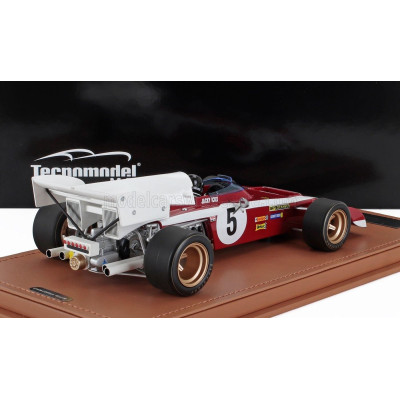 TECNOMODEL FERRARI F1  312B2 N 5 SOUTH AFRICAN GP (with pilot figure) 1971 JACKY ICKX - RED WHITE 1/18