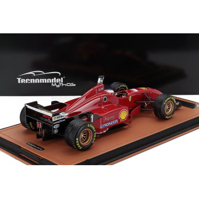 TECNOMODEL FERRARI F1  F310 N 1 SPANISH GP (with pilot figure) WITH RAIN TIRES 1996 MICHAEL SCHUMACHER - RED 1/18