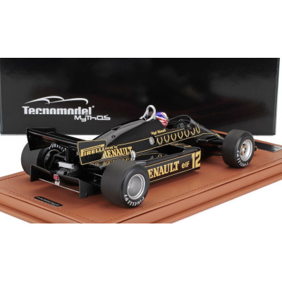 TECNOMODEL LOTUS F1  94T TEAM JPS N 12 BRITISH GP (with pilot figure) 1983 NIGEL MANSELL - BLACK GOLD 1/18