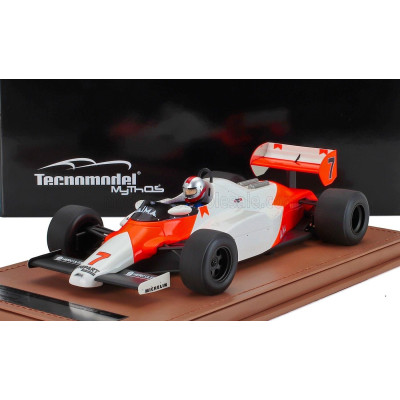 TECNOMODEL McLAREN F1  MP4/1C N 7 WINNER USA LONG BEACH GP (with pilot figure) 1983 JOHN WATSON - WHITE RED 1/18