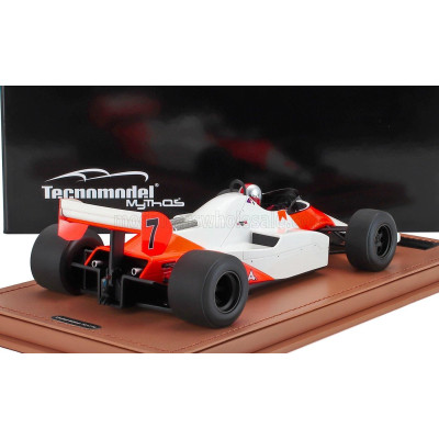 TECNOMODEL McLAREN F1  MP4/1C N 7 WINNER USA LONG BEACH GP (with pilot figure) 1983 JOHN WATSON - WHITE RED 1/18