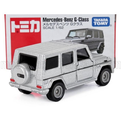 TOMICA MERCEDES BENZ G-CLASS G500 AMG 2018 - SILVER 1/62