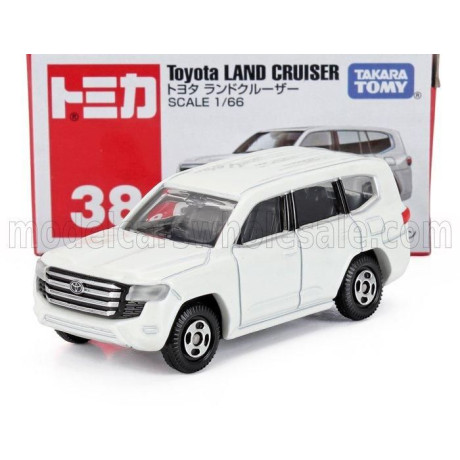 TOMICA TOYOTA LAND CRUISER 2022 - WHITE 1/66