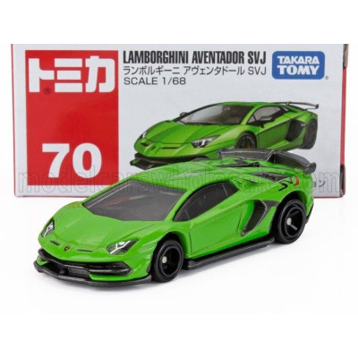 TOMICA LAMBORGHINI AVENTADOR SVJ 2018 - GREEN 1/68