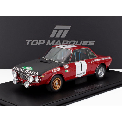 TOPMARQUES LANCIA FULVIA HF 1600 COUPE (night version) N 1 WINNER RALLY DU MAROC 1972 SIMO LAMPINEN - SOLVE ANDREASSON - CON VET