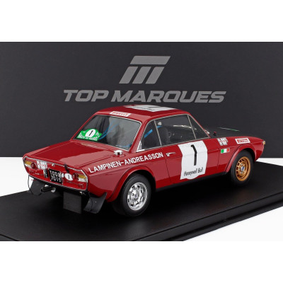 TOPMARQUES LANCIA FULVIA HF 1600 COUPE (night version) N 1 WINNER RALLY DU MAROC 1972 SIMO LAMPINEN - SOLVE ANDREASSON - CON VET