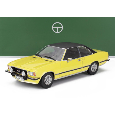 TOURING MODELCARS OPEL COMMODORE B GS/E COUPE 1975 - YELLOW BLACK 1/18