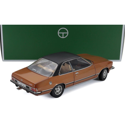 TOURING MODELCARS OPEL COMMODORE B GS/E COUPE 1975 - BROWN BLACK 1/18
