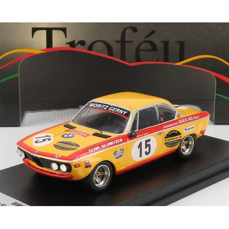 TROFEU BMW 2800CS N 15 4h MONZA 1973 M.DUPONT - P.BLANCPAIN - ORANGE RED 1/43