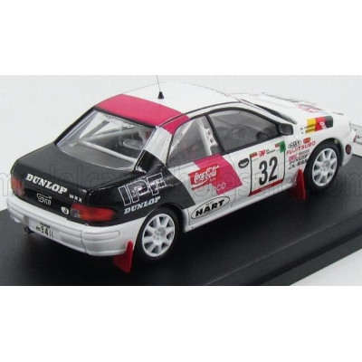 TROFEU SUBARU IMPREZA N 32 RALLY PORTUGAL 1995 M.KAMIOKA - K.GORMLEY - WHITE BLACK RED 1/43