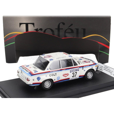 TROFEU BMW 2002 (night version) N 37 RALLY 1000 LAKES 1974 HEIKKI ENOMAA - MATTI HANKAVAARA - WHITE BLUE RED 1/43