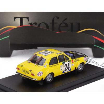 TROFEU FORD ENGLAND ESCORT MK1 (night version) N 24 RALLY EAST AFRICAN SAFARI 1973 PYARA SINGH BHACHU - NIRMAL SINGH BHACHU - YE