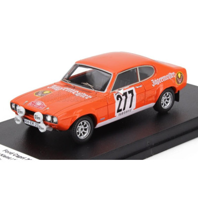TROFEU FORD ENGLAND CAPRI 2600 (night version) N 277 RALLY MONTECARLO 1973 JOCHI KLEINT - HARRY ZWIERS - ORANGE 1/43