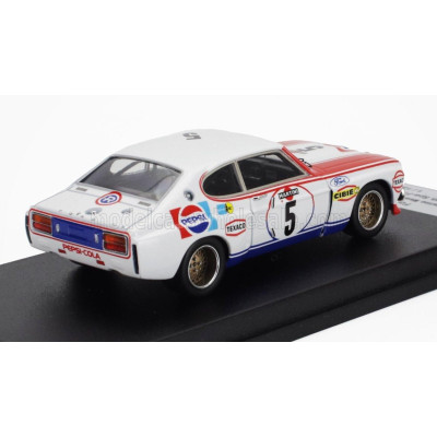 TROFEU FORD ENGLAND CAPRI 2600 RS COUPE N 5 24h SPA FRANCORCHAMPS 1973 JAIME MESIA - ALBERTO RUIZ GIMENEZ - WHITE RED 1/43