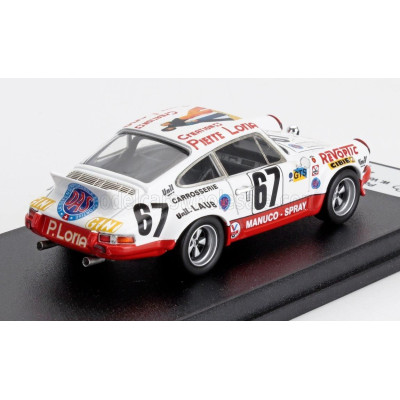 TROFEU PORSCHE 911 CARRERA RSR N 67 24h LE MANS 1974 WILLIAM VOLLERY - ERIC VOLLERY - ROGER DORCHY - WHITE GREEN 1/43