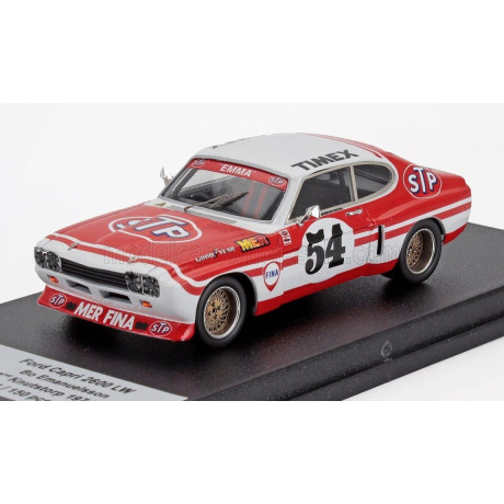 TROFEU FORD ENGLAND CAPRI 2600 LW N 54 2nd KNUTSTORP RACE 1974 BO EMANUELSSON - WHITE RED 1/43